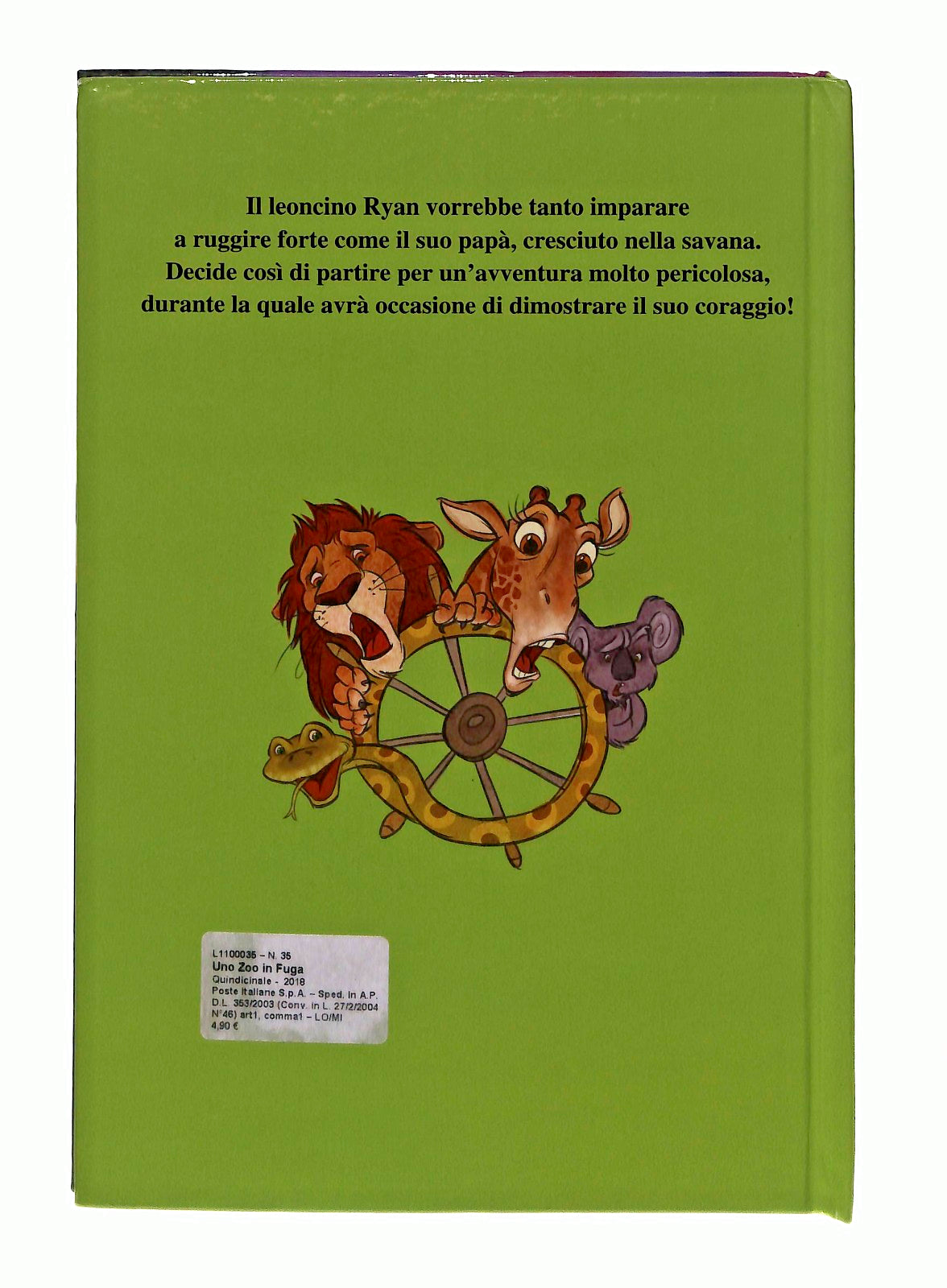 EBOND Uno Zoo In Fuga Disney Club DelHachette Libro LI048253