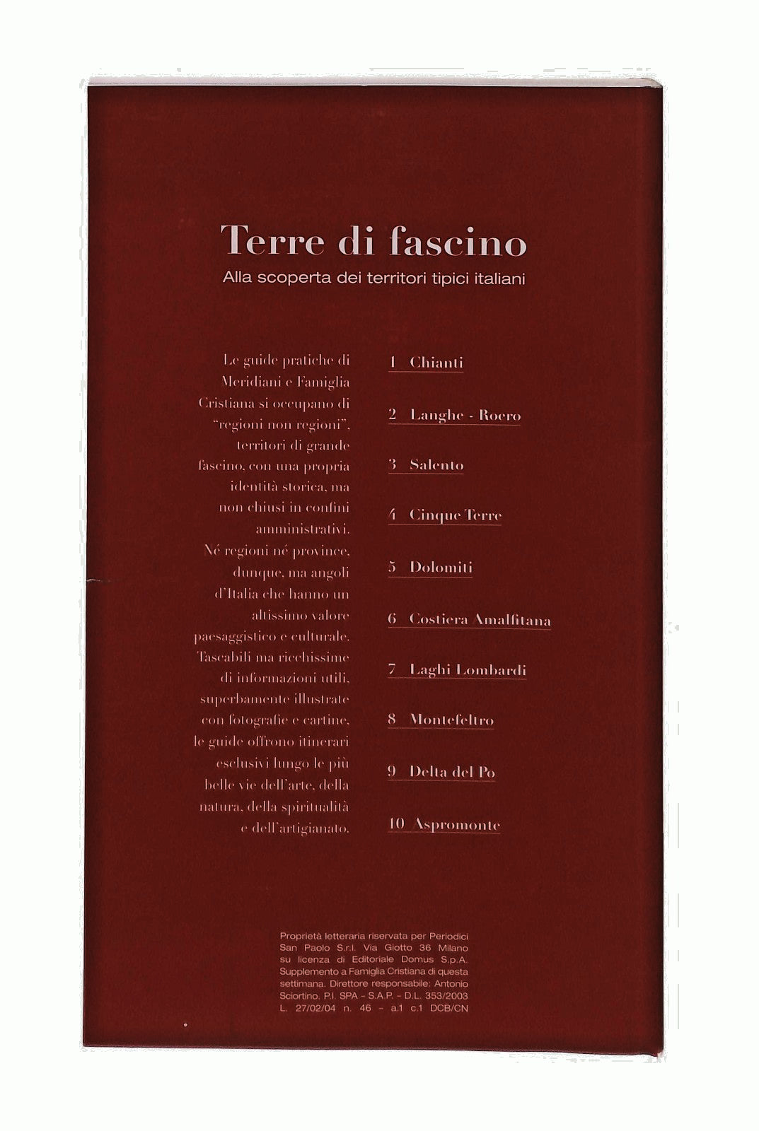 EBOND Costiera Amalfitana Terre Di Fascino Meridiani Fa Crsitiana Libro LI048256