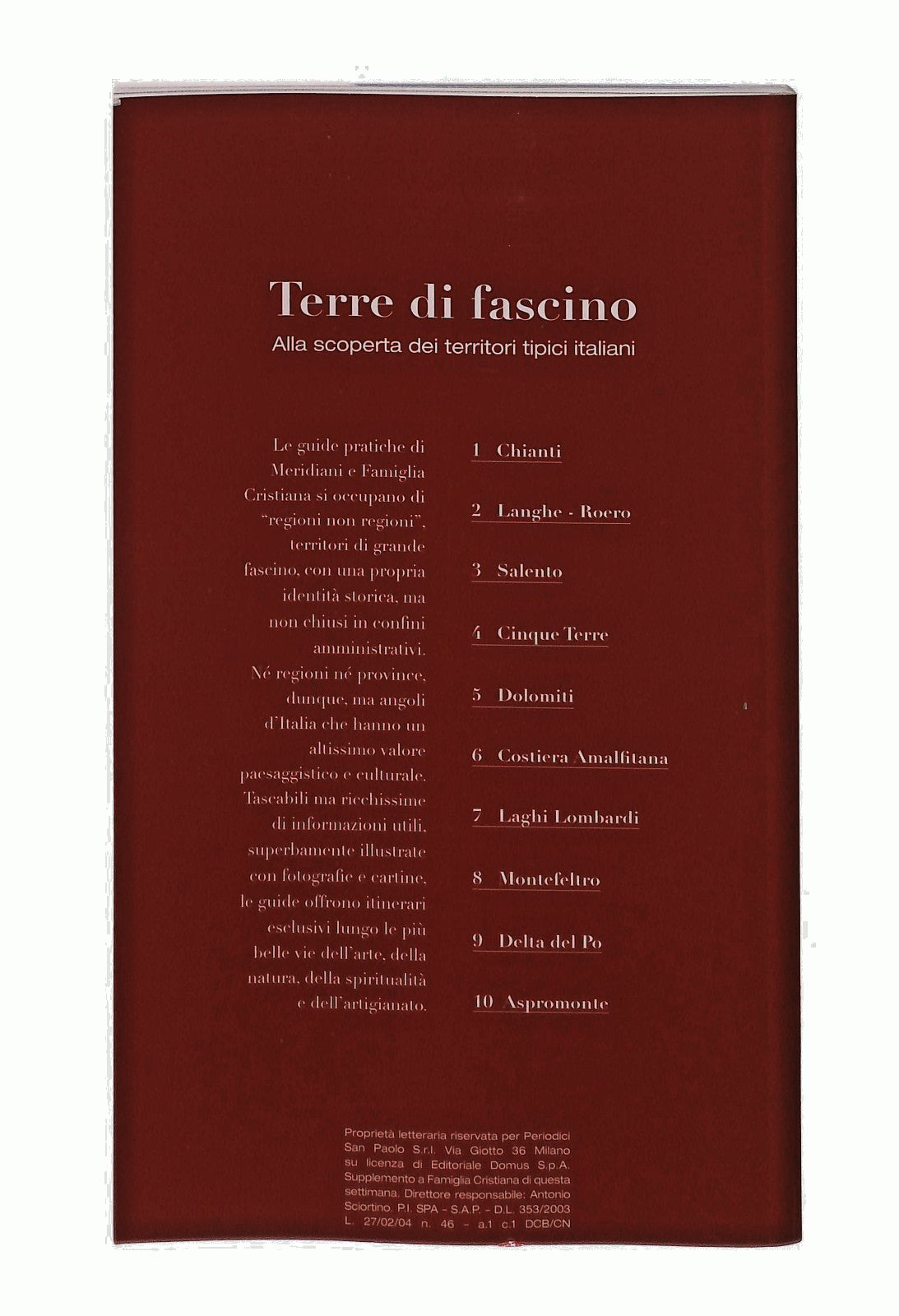 EBOND Delta Del Po Terre Di Fascino Meridiani Famiglia Cristiana Libro LI048263