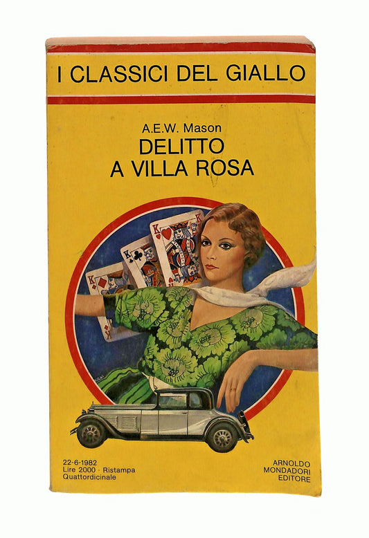 EBOND Delitto a Villa Rosa Mason Mondadori 1982 Libro LI048273