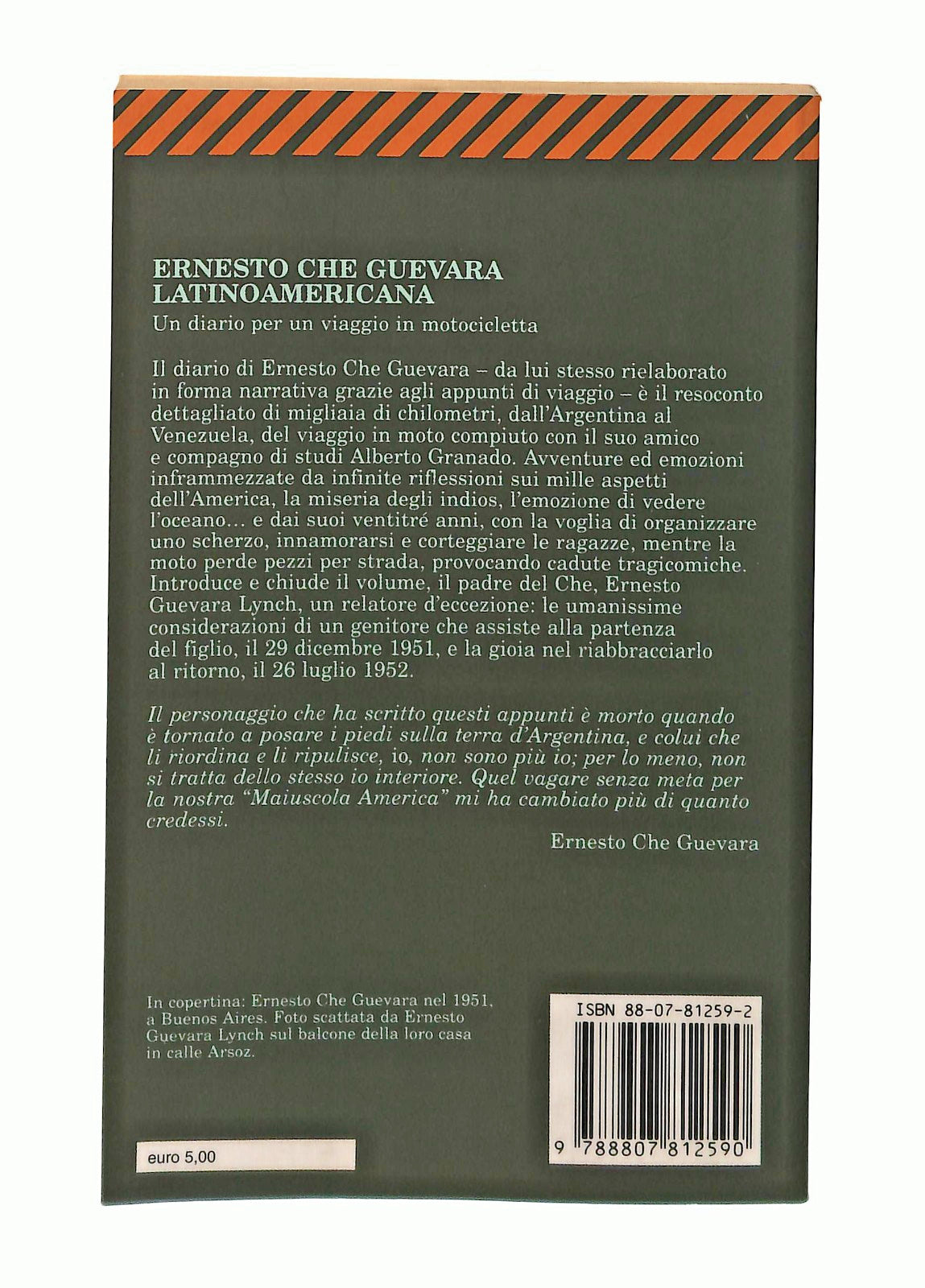 EBOND Latinoamericana Ernesto Che Guevara Feltrinelli Libro LI048279