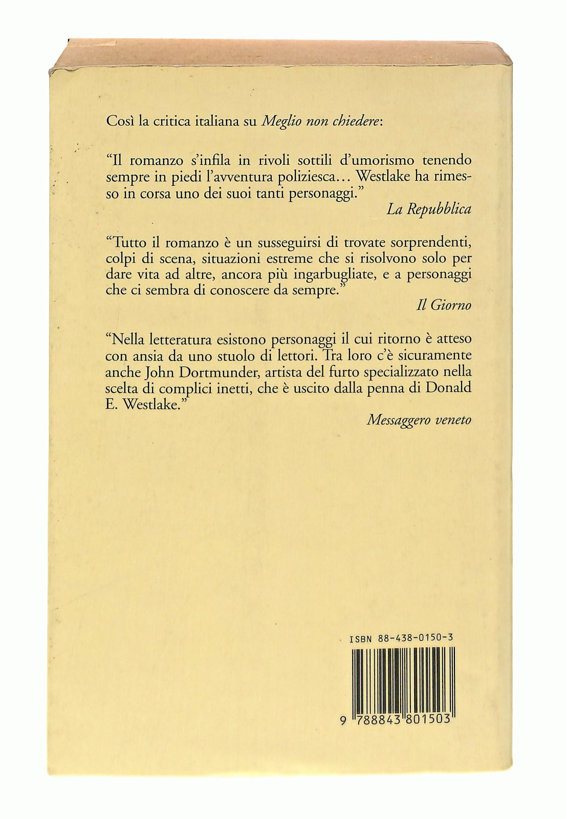 EBOND Peggio Di Cosi Donald E Westlake Tropea Libro LI048339