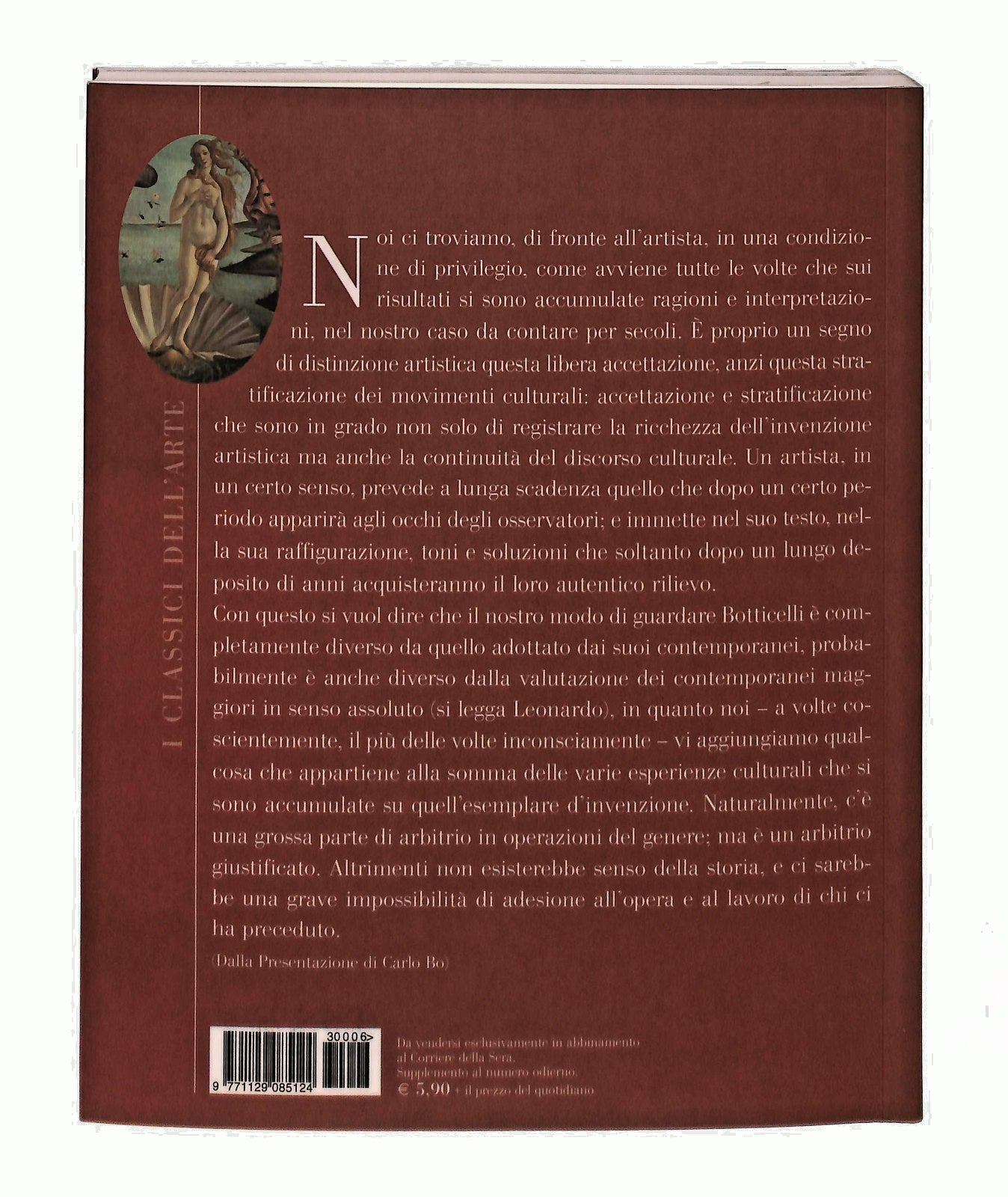 EBOND Botticelli Rizzoli Skira Il Corriere Della Sera 2003 Libro LI048342