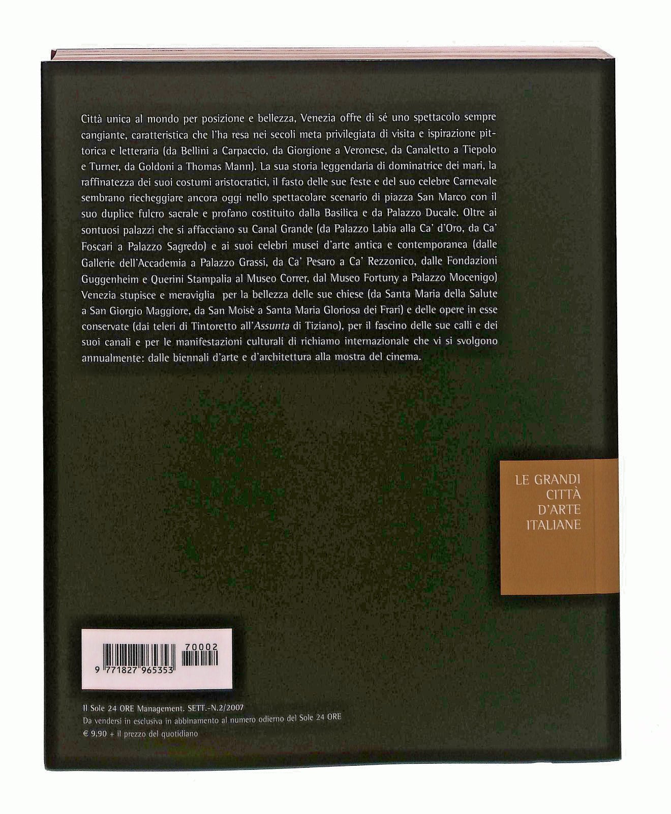 EBOND Venezia Grandi Citta d Arte Italiane Il Sole Electa ConLibro LI048361