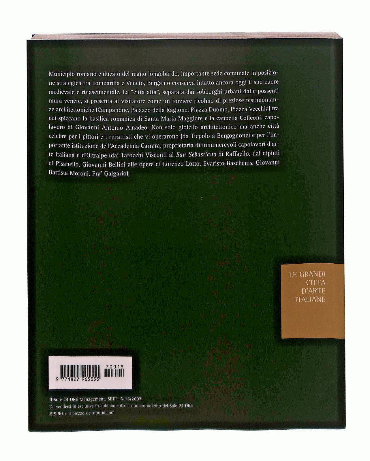 EBOND Bergamo Grandi Citta d Arte Italiane Il Sole Electa ConLibro LI048370