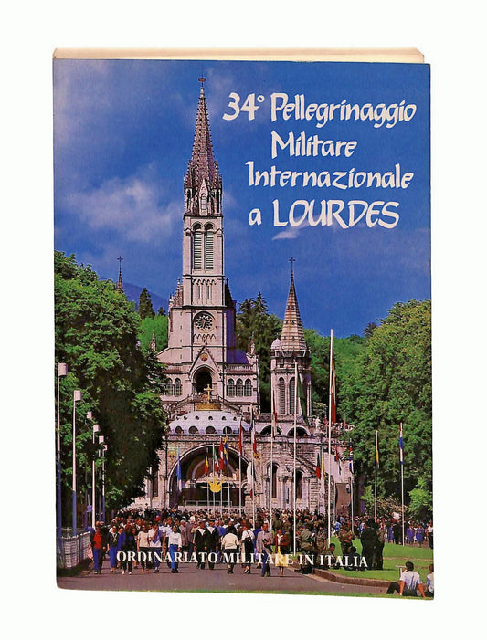 EBOND 34 Pellegrinaggio Militare Internazionale Lourdes Libretto Libro LI048384