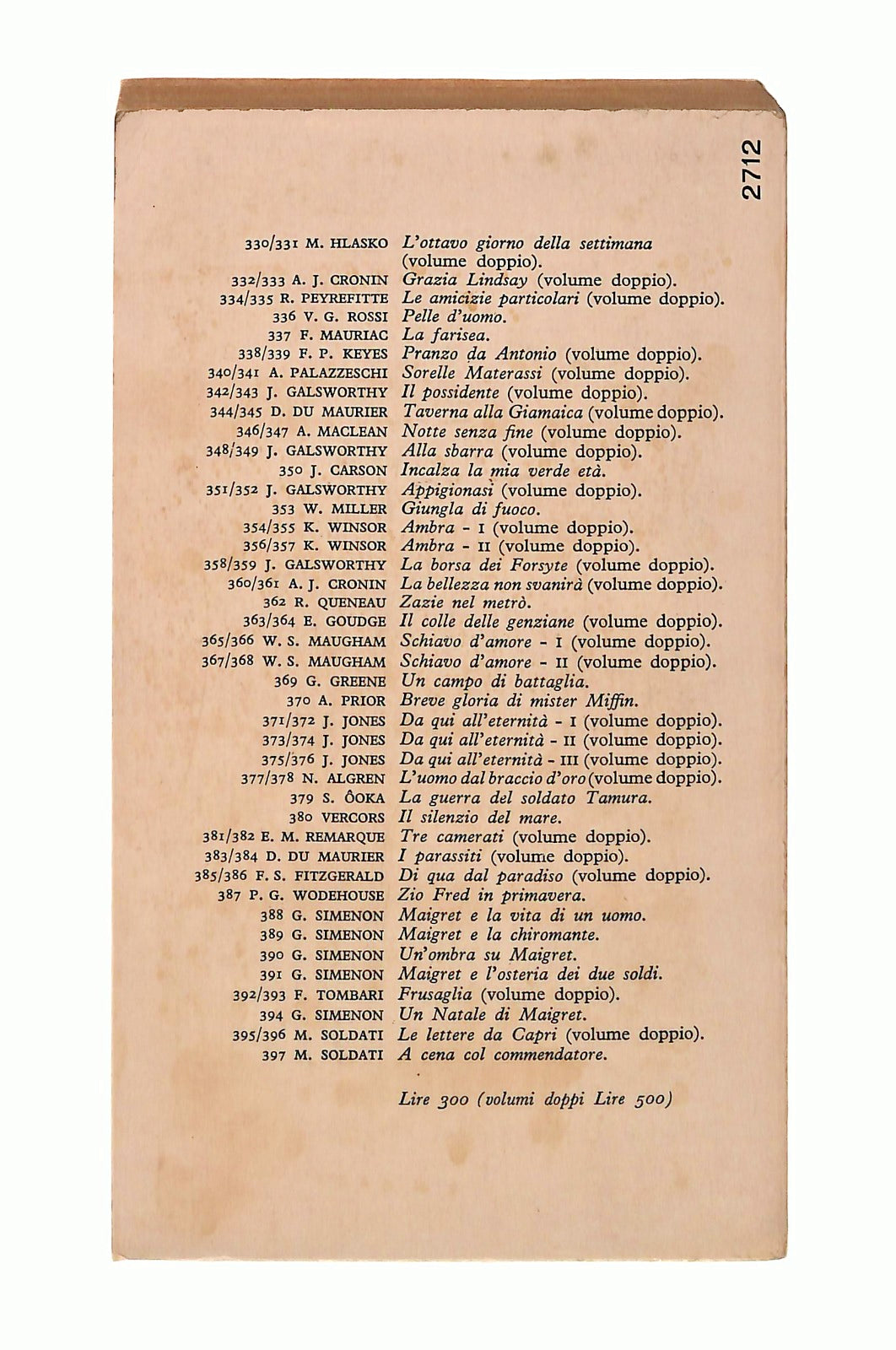 EBOND Per Chi Suona La Campana Vol I Hemingway Mondadori 1964 Libro LI048403