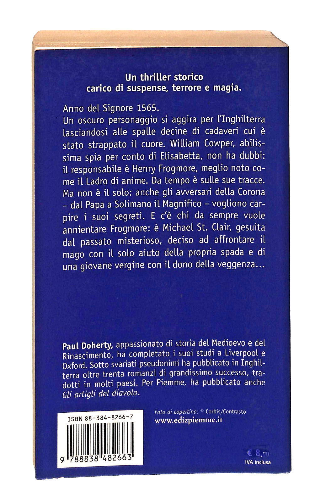 EBOND Il Ladro Di Anime Paul Doherty Piemme Libro LI048415