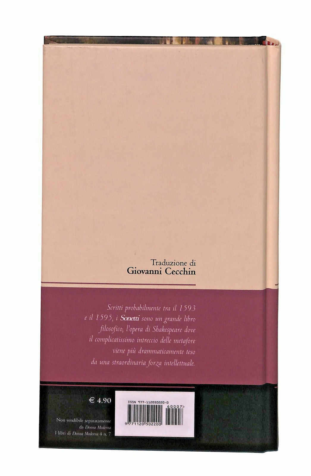 EBOND Sonetti Shakespeare Inglese a Fronte Donna Moderna Libro LI048434