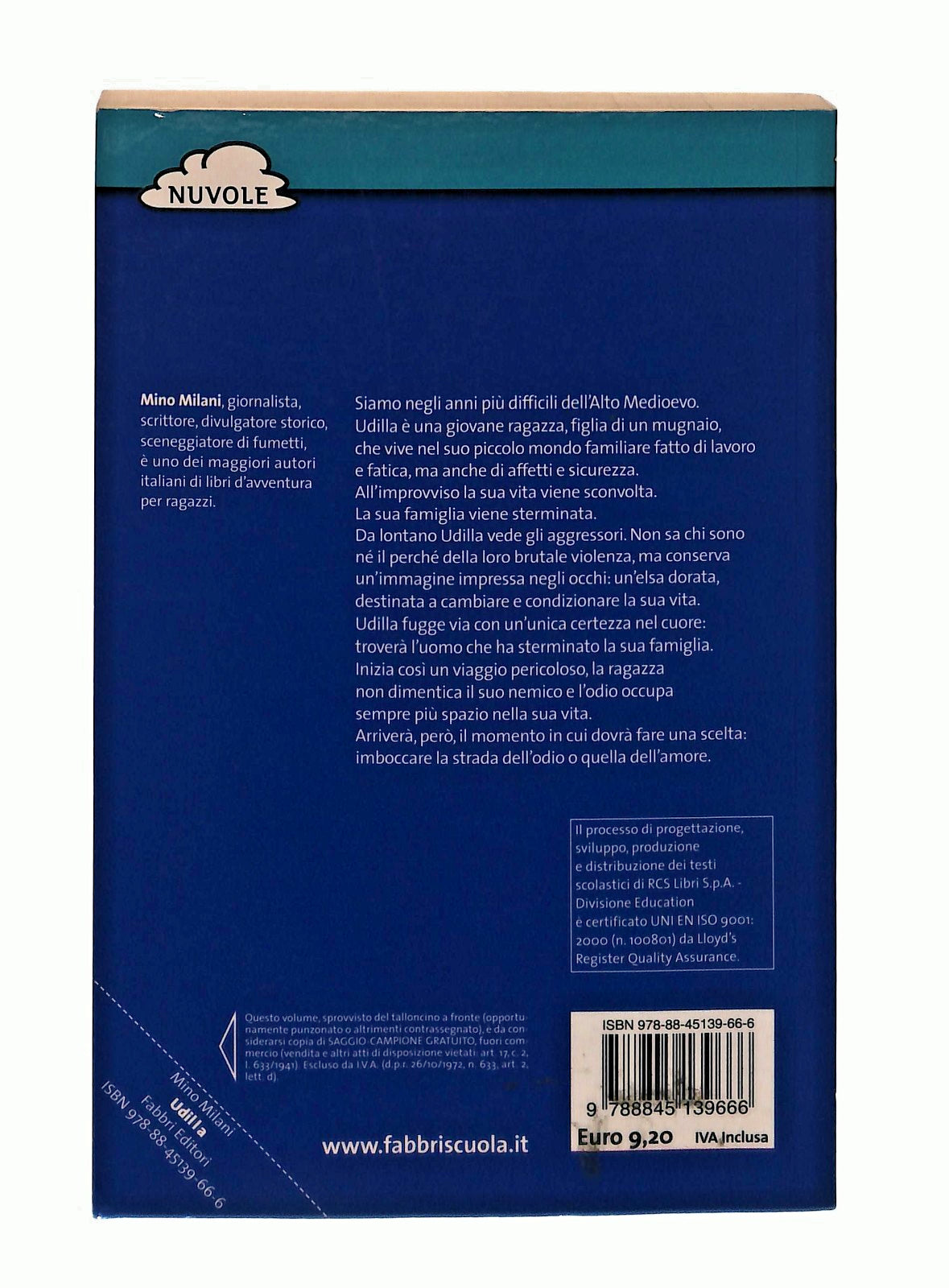 EBOND Udilla Mino Milani Fabbri Libro LI048462