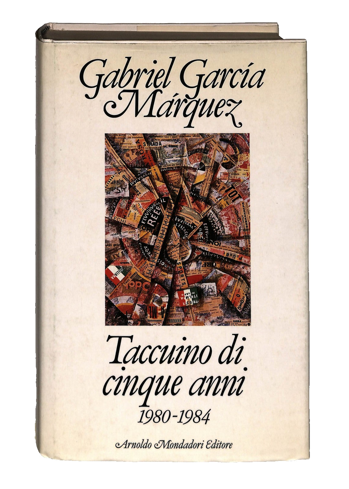 EBOND Taccuino Di Cinque Anni Marquez Mondadori 1994 Libro LI048481