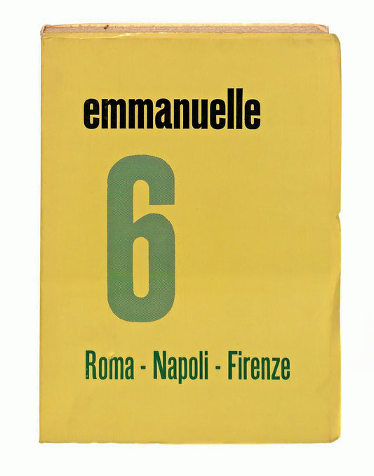 EBOND Emmanuelle 6 Roma Napoli Firenze 1970 Libro LI048506