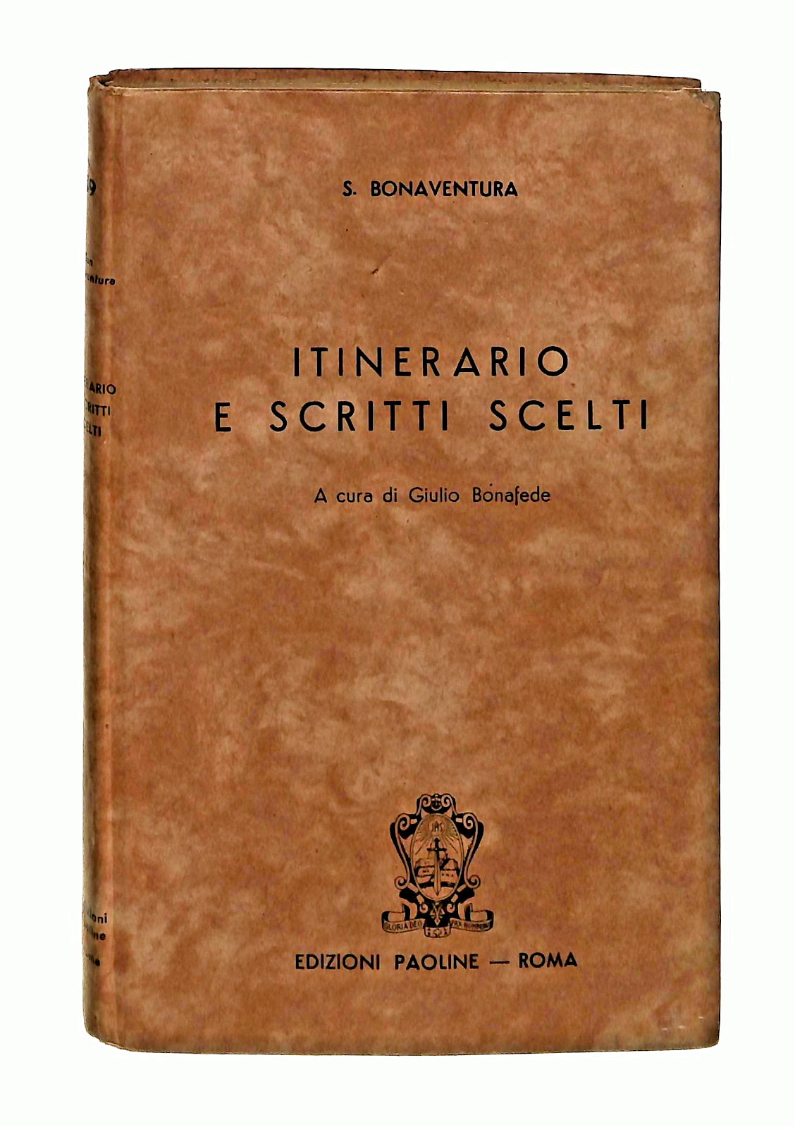 EBOND Itinerario e Scritti Scelti S Bonaventura Paoline 1951 Libro LI048517