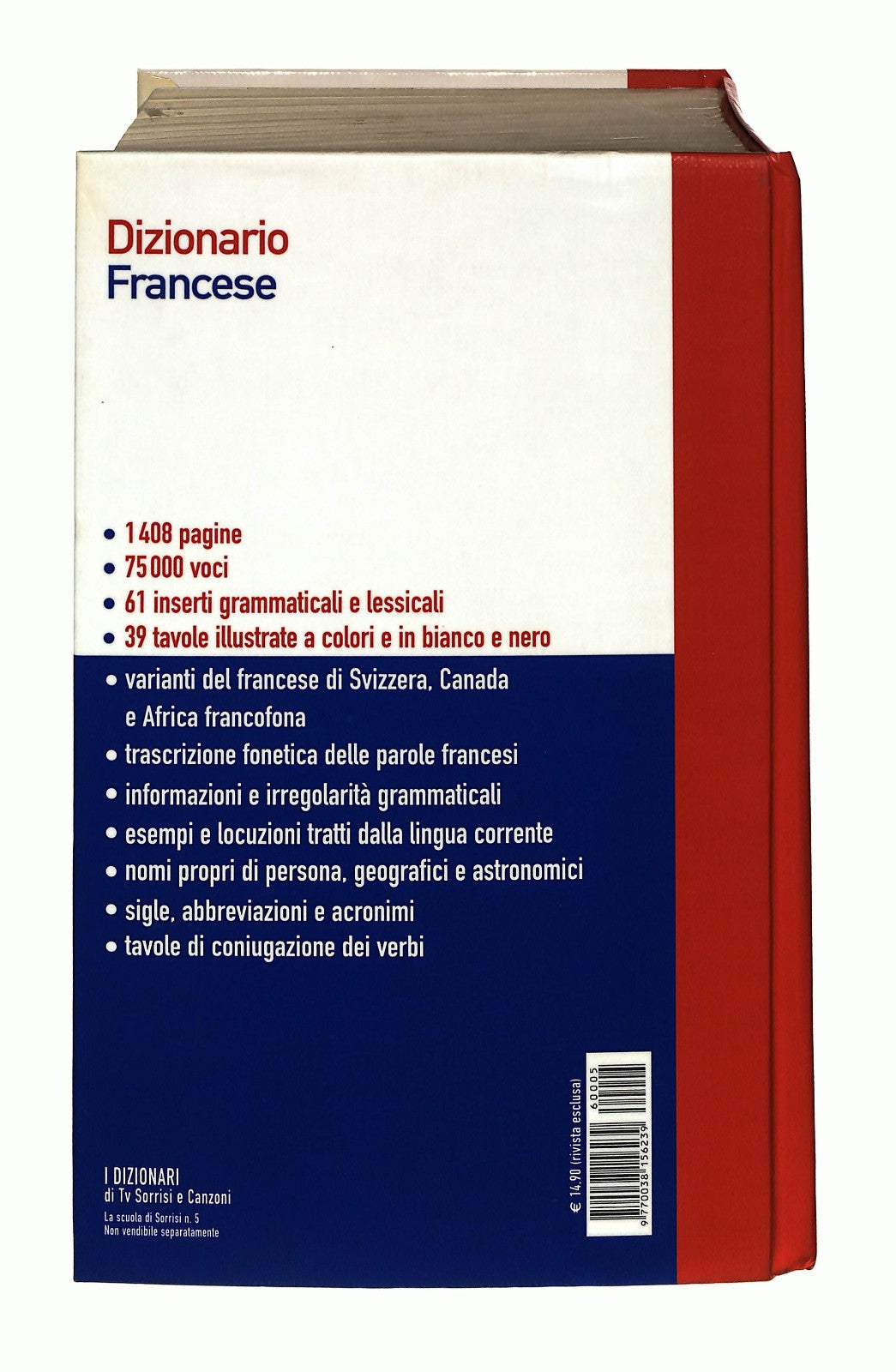 EBOND Dizionario Francese Tv Sorrisi e Canzoni Garzanti 2006 Libro LI048528