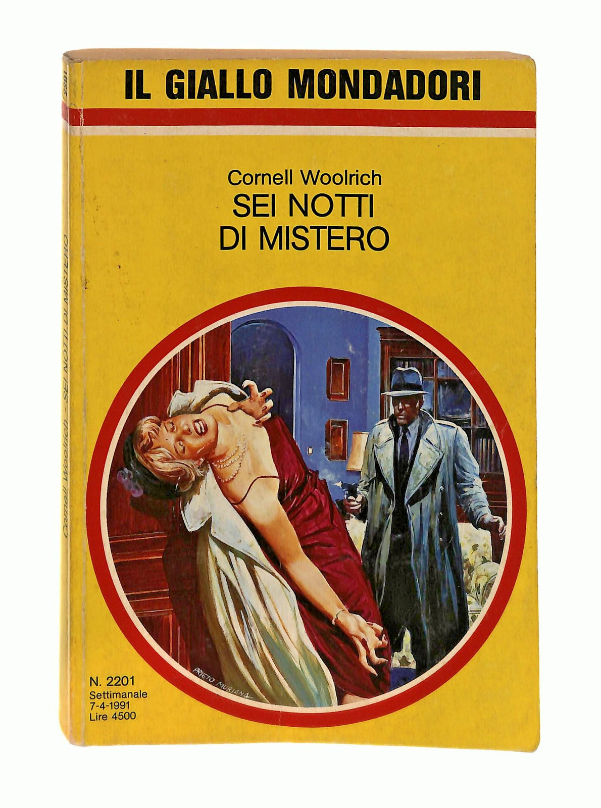 EBOND Sei Notti Di Mistero Woolrich Il Giallo Mondadori 1991 Libro LI048608