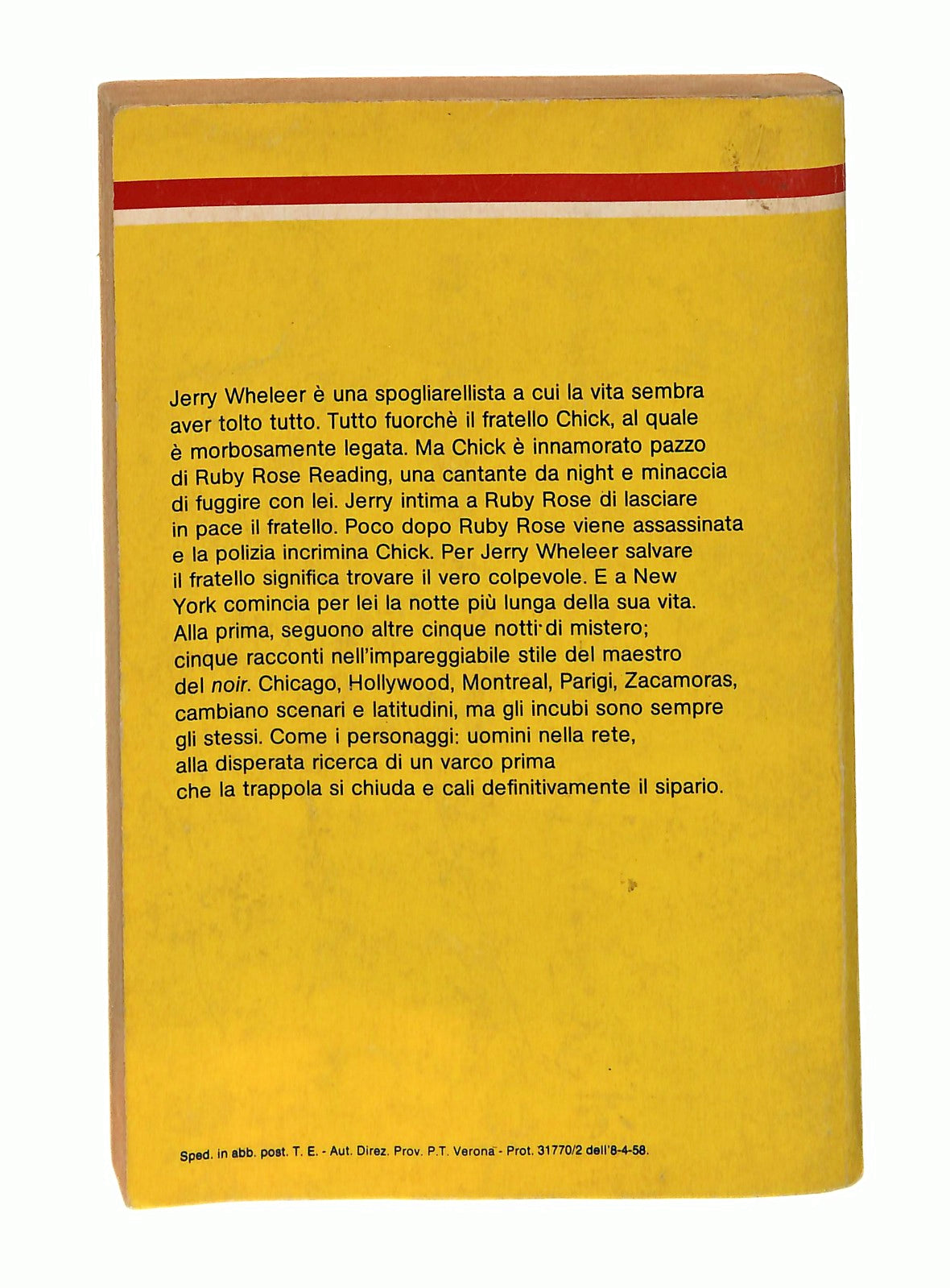 EBOND Sei Notti Di Mistero Woolrich Il Giallo Mondadori 1991 Libro LI048608