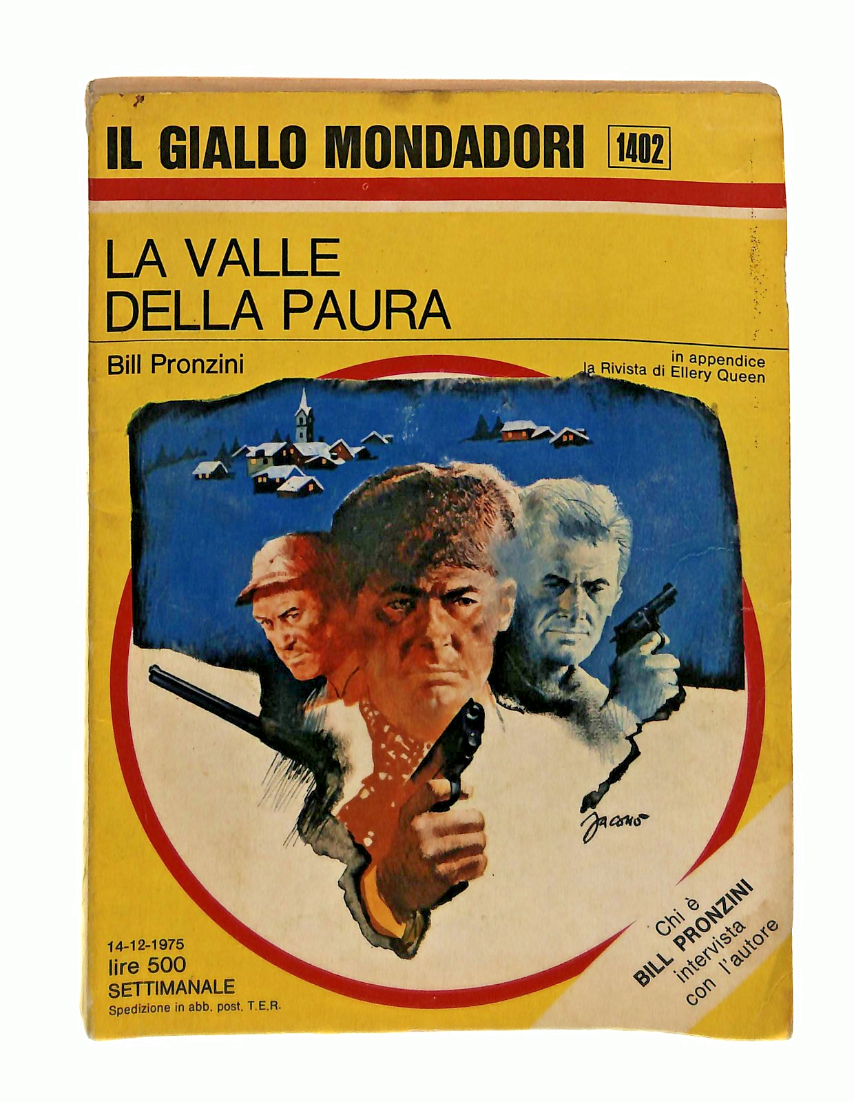 EBOND La Valle Della Paura Bill Pronzini Giallo Mondadori 1975 Libro LI048622