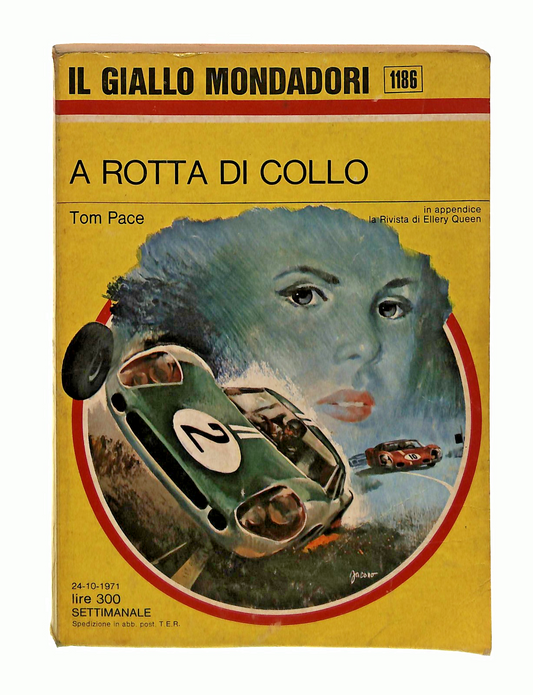 EBOND A Rotta Di Collo Tom Pace Il Giallo Mondadori 1971 Libro LI048629