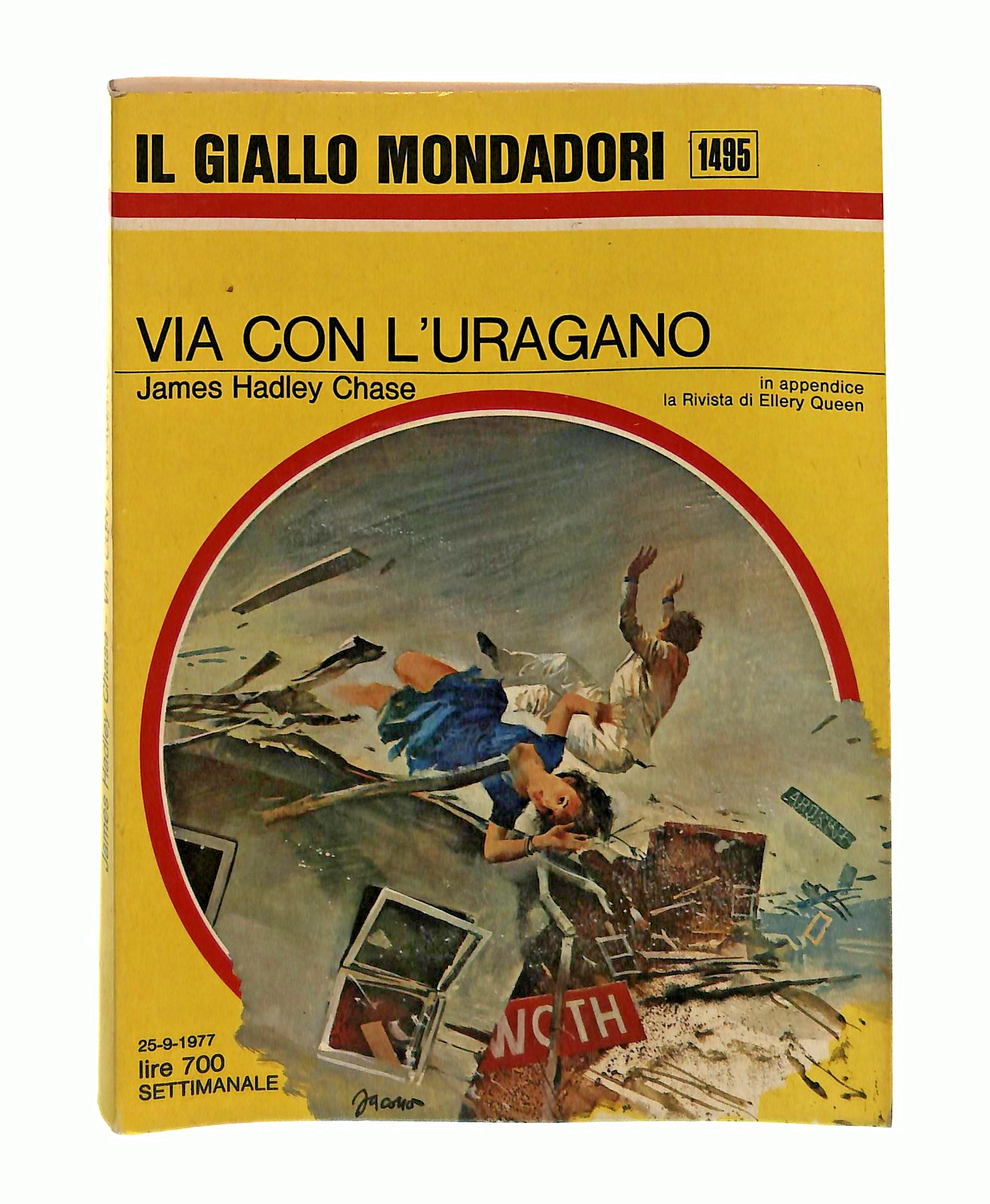 EBOND Via Con l Uragano J H Chase Il Giallo Mondadori 1977 Libro LI048657