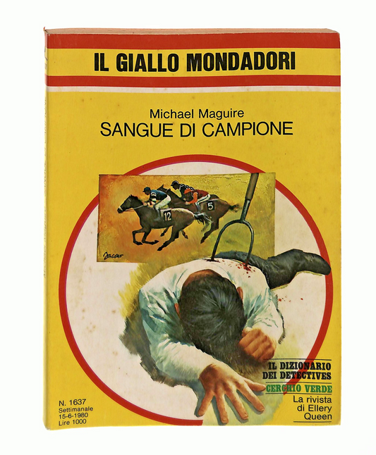 EBOND Sangue Di Campione Michael Maguire Il Giallo Mondadori 1980 Libro LI048658