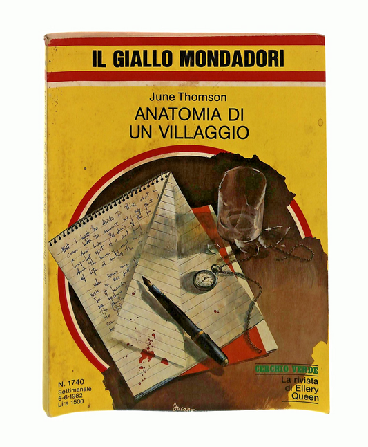 EBOND Anatomia Di Un Villaggio Thomson Il Giallo Mondadori 1982 Libro LI048660