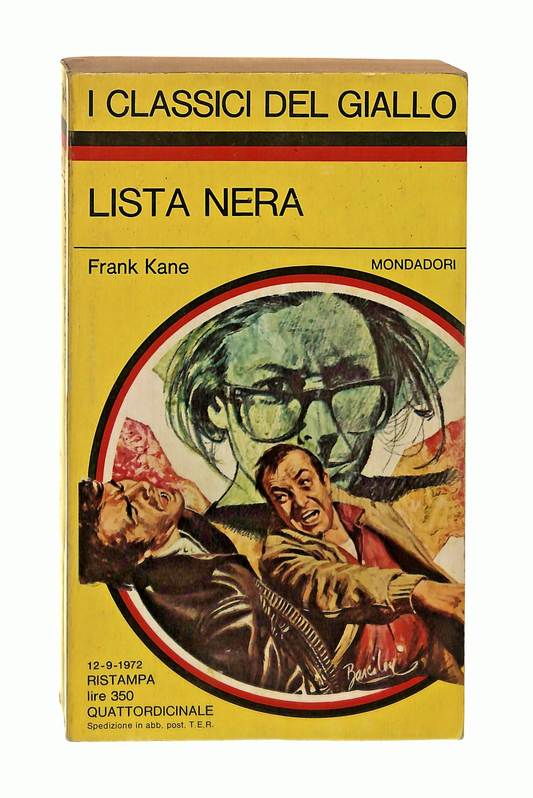 EBOND Lista Nera Frank Kane I Classici Del Giallo Mondadori 1972 Libro LI048661