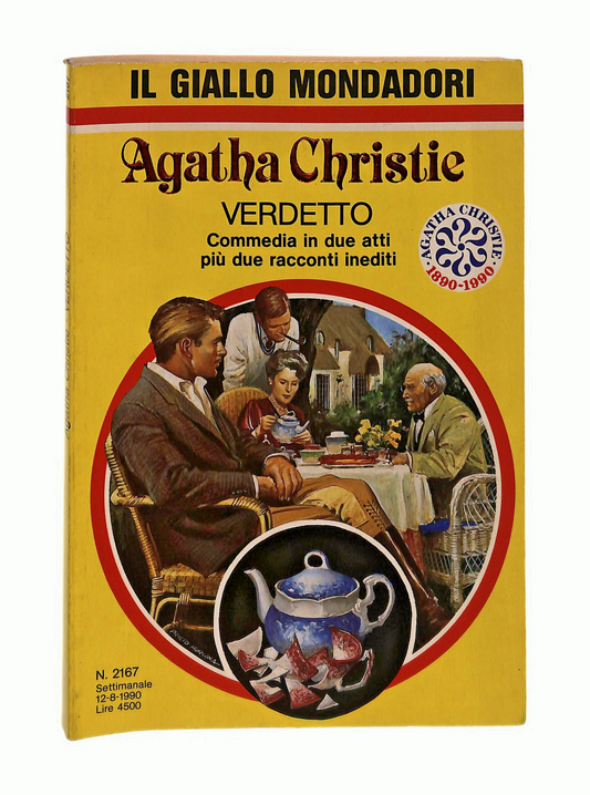 EBOND Verdetto Agatha Christie Il Giallo Mondadori 1990 Libro LI048665