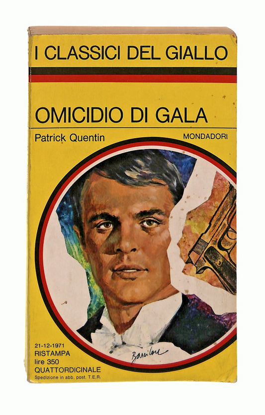EBOND Omicidio Di Gala P Quentin Classici Giallo Mondadori 1971 Libro LI048670
