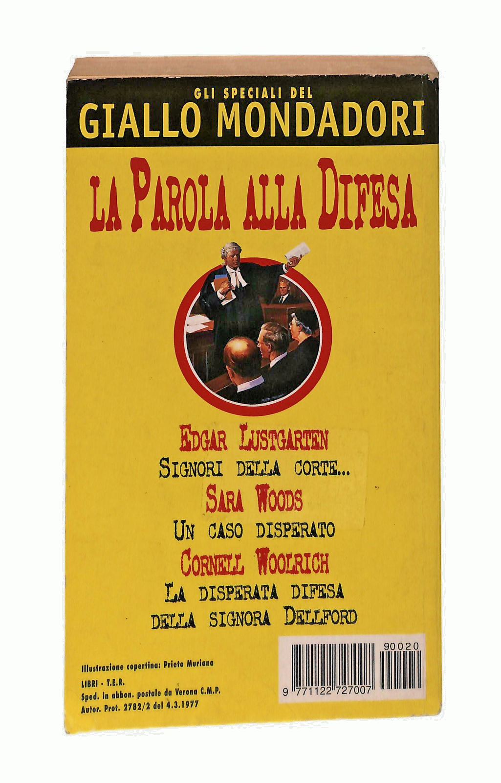 EBOND La Parola Alla Difesa Lustgarten Woods Woolrich Mondadori Libro LI048675