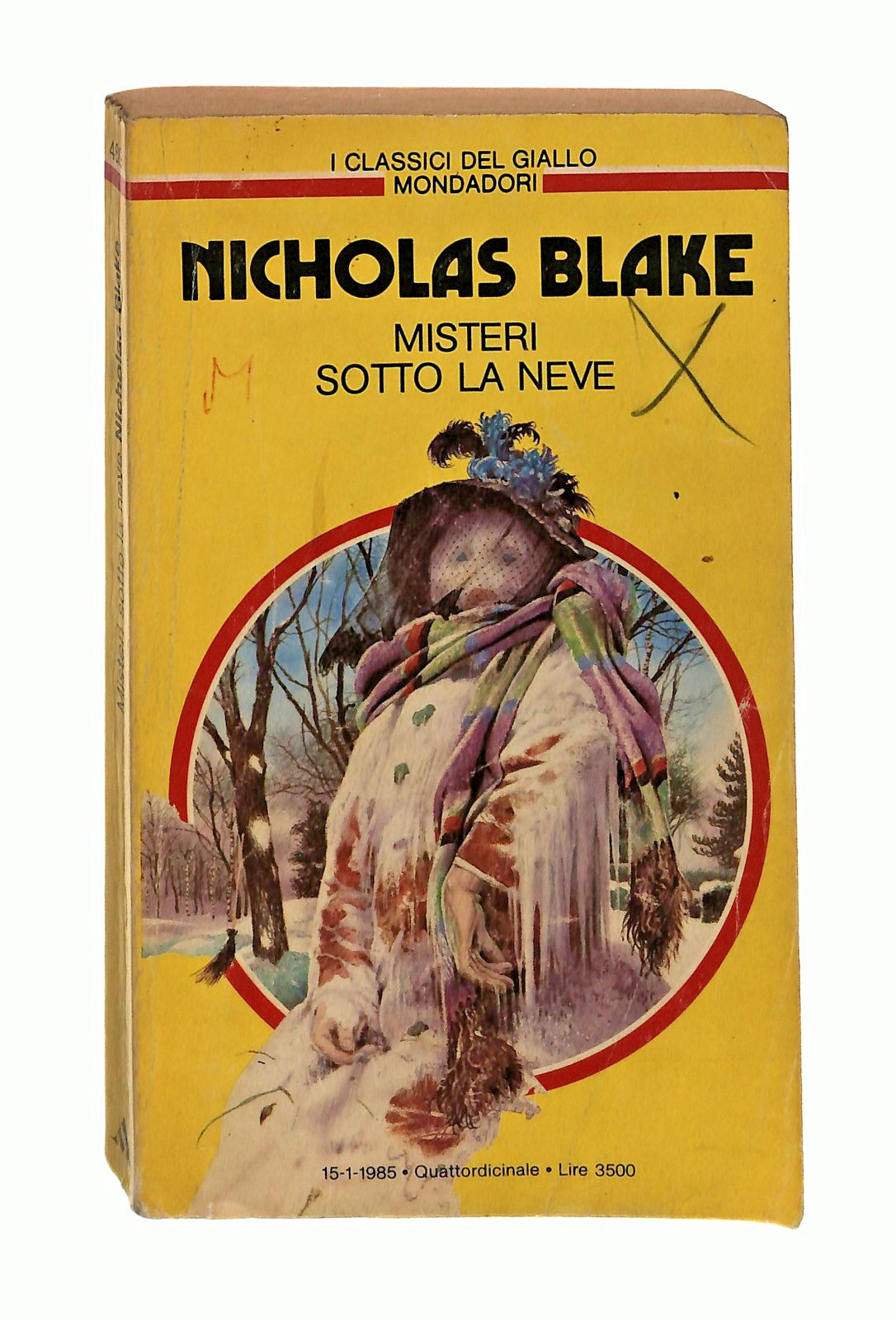 EBOND Nicholas Blake Misteri Sotto La Neve Giallo Mondadori 1984 Libro LI048677