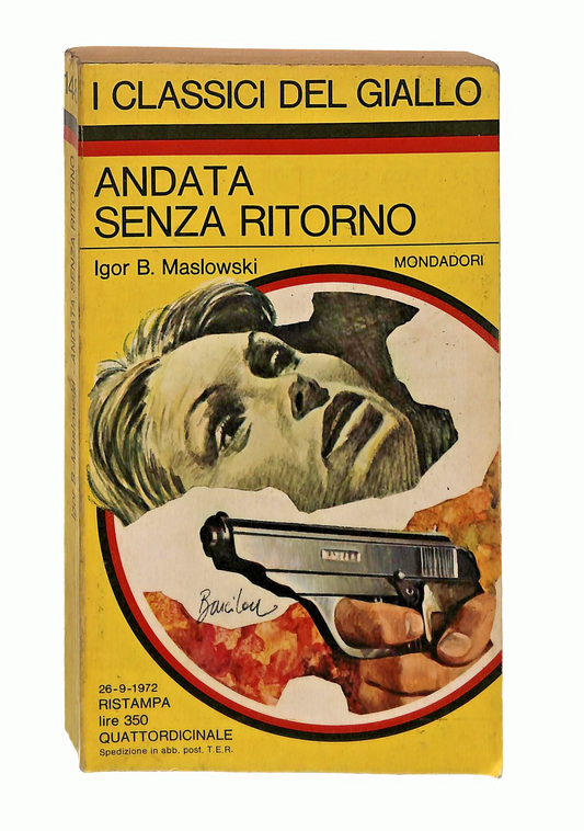 EBOND Andata Senza Ritorno Maslowski Classici Giallo Mondadori Libro LI048680