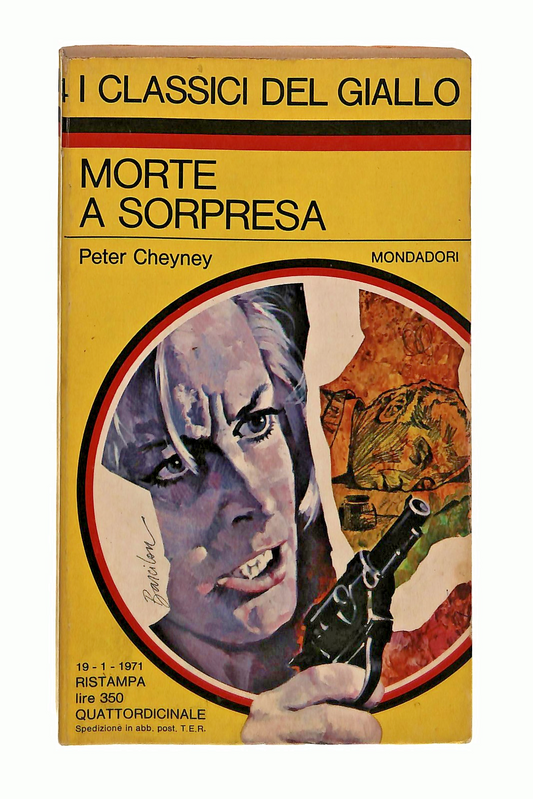 EBOND Morte a Sorpresa Cheyney Classici Giallo Mondadori 1971 Libro LI048681