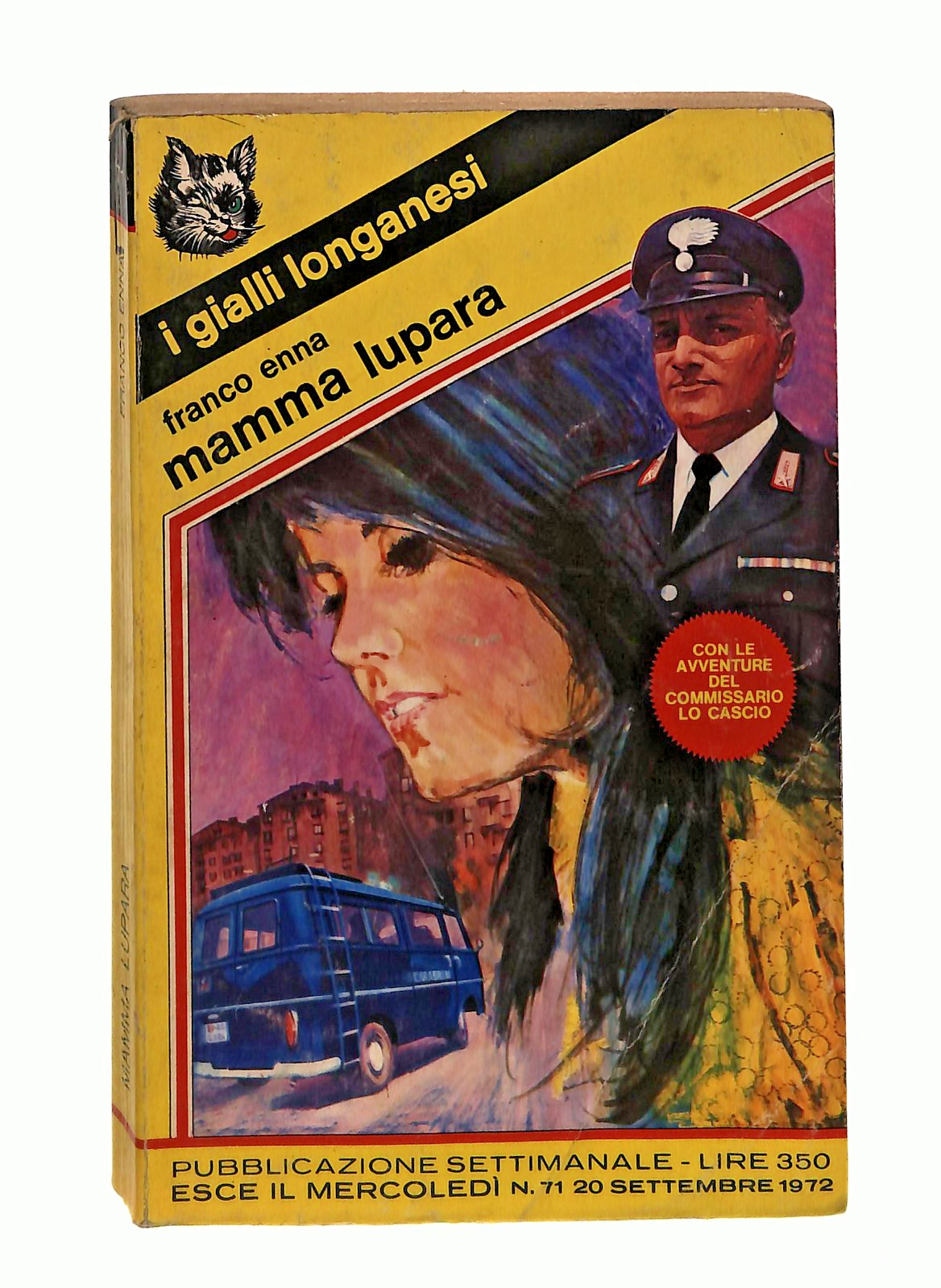 EBOND Mamma Lupara Franco Enna Gialli Longanesi 1972 Libro LI048687
