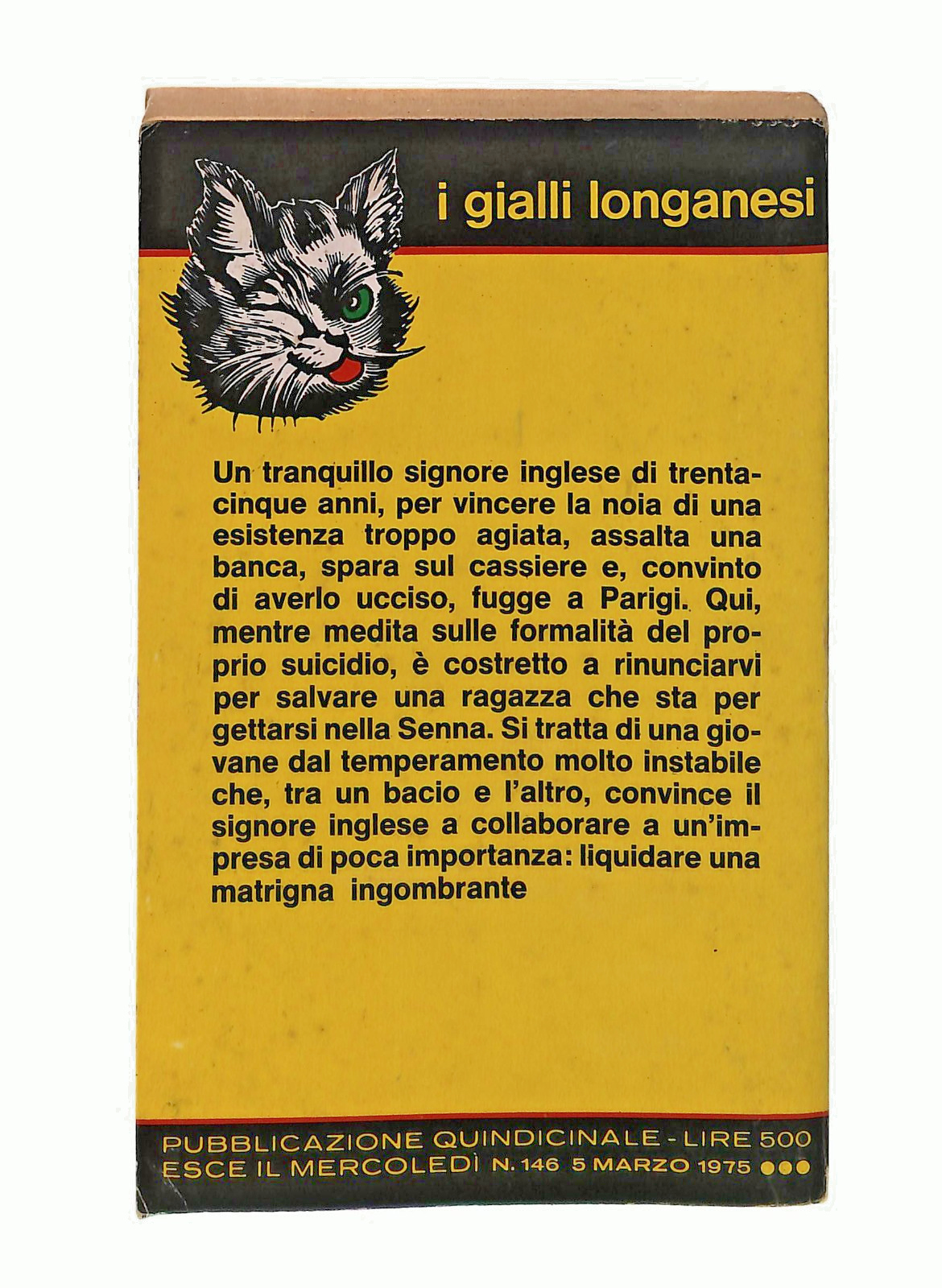 EBOND Una Matrigna Da Eliminare J Fleming Gialli Longanesi 1975 Libro LI048691