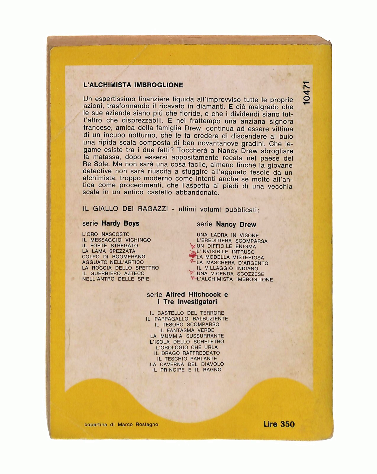 EBOND L Alchimista Imbroglione Keene Giallo Ragazzi Mondadori Libro LI048699