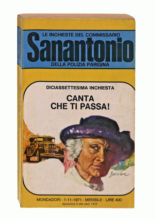 EBOND Canta Che Ti Passa Sanantonio Mondadori 1971 Libro LI048703