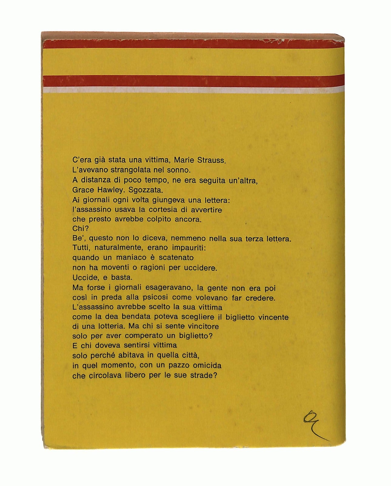 EBOND Sarai La Terza Vittima Collin Wilcox Giallo Mondadori 1978 Libro LI048705