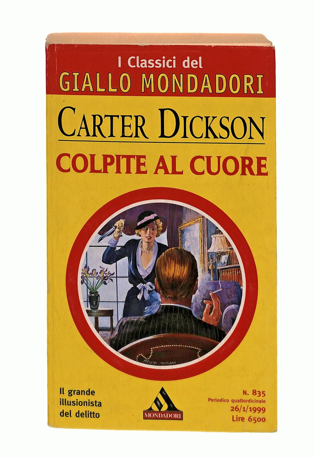 EBOND Colpite Al Cuore Carter Dickson Classici Giallo Mondadori Libro LI048706