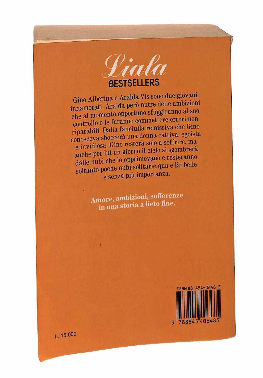 EBOND Belle Nubi Solitarie Liala Sonzogno 1994 Libro LI048724