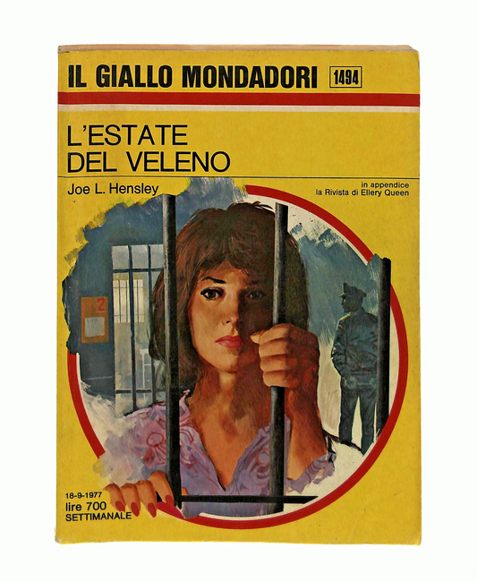 EBOND L Estate Del Veleno J L Hensley Gialli Mondadori 1977 Libro LI048726