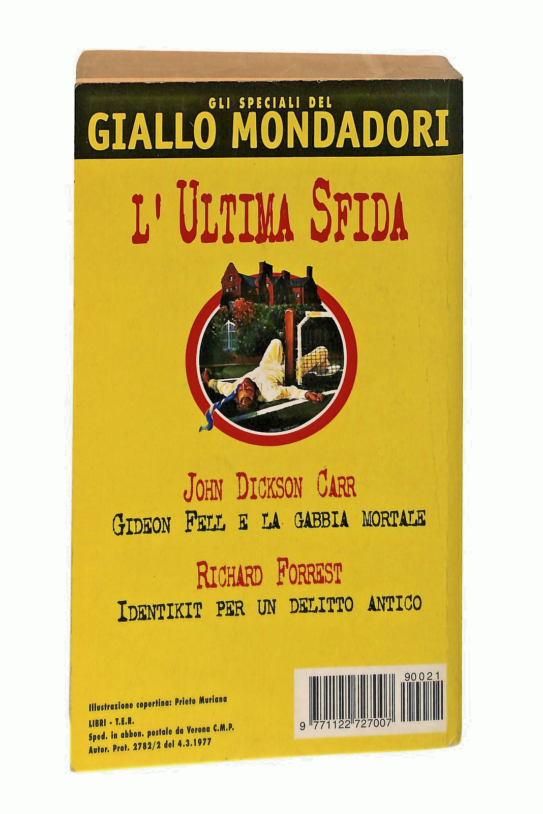 EBOND L Ultima Sfida Carr Forrest Speciali Giallo Mondadori 1999 Libro LI048727