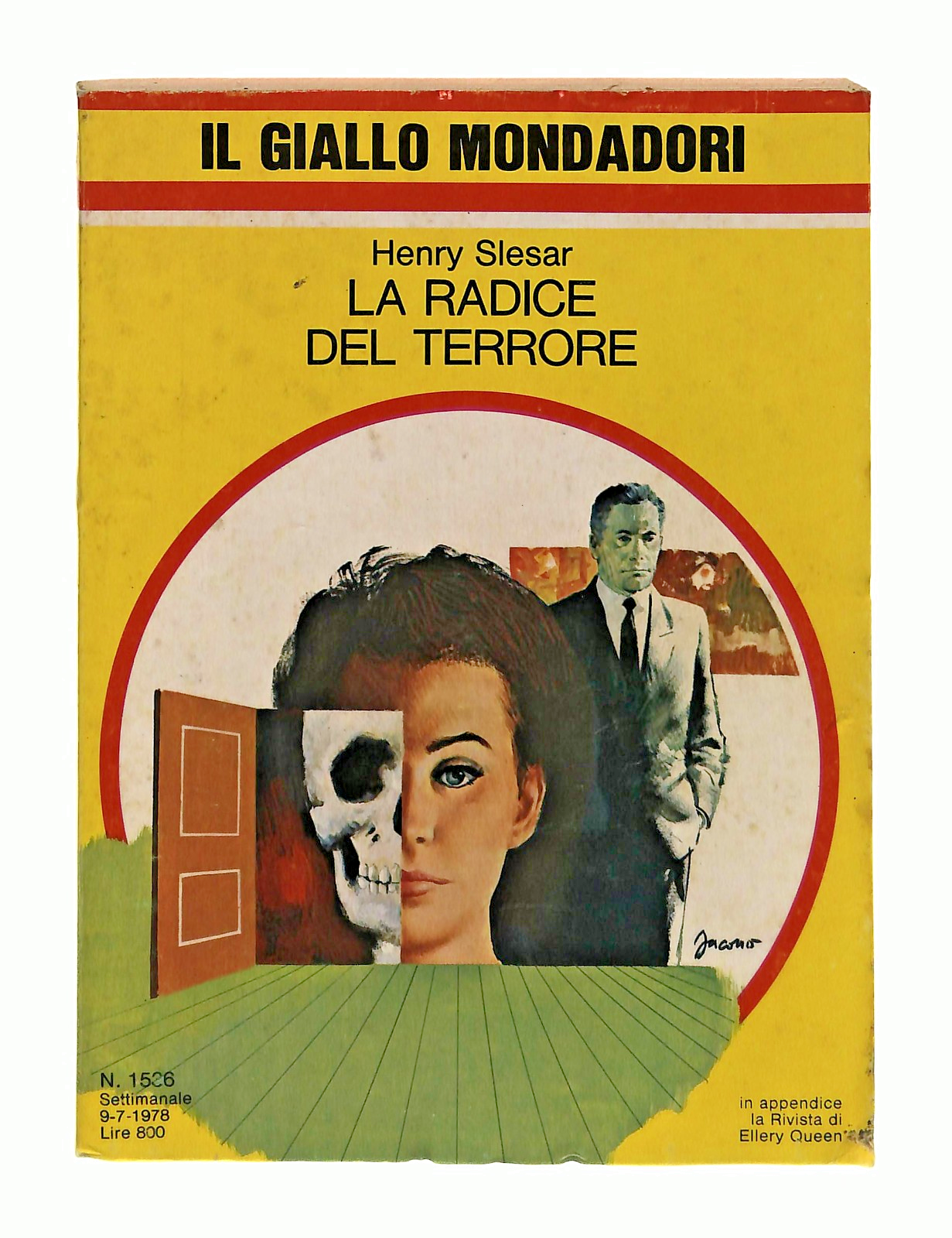 EBOND La Radice Del Terrore H Slesar Giallo Mondadori 1978 Libro LI048730