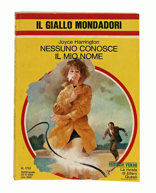 EBOND Nessuno Conosce Il Mio Nome J Harrington Giallo Mondadori Libro LI048731