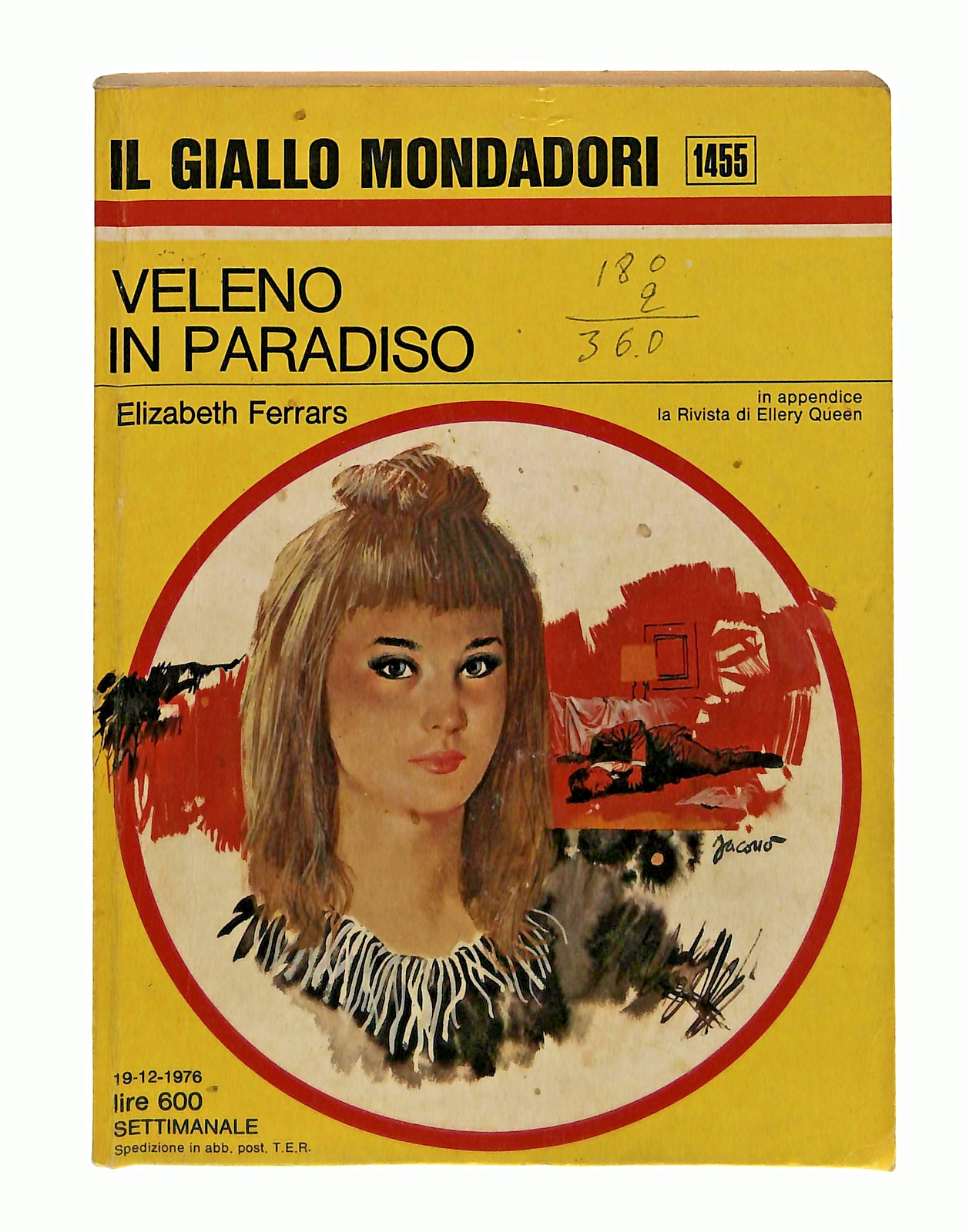 EBOND Veleno In Paradiso E Ferrars Giallo Mondadori 1976 Libro LI048732