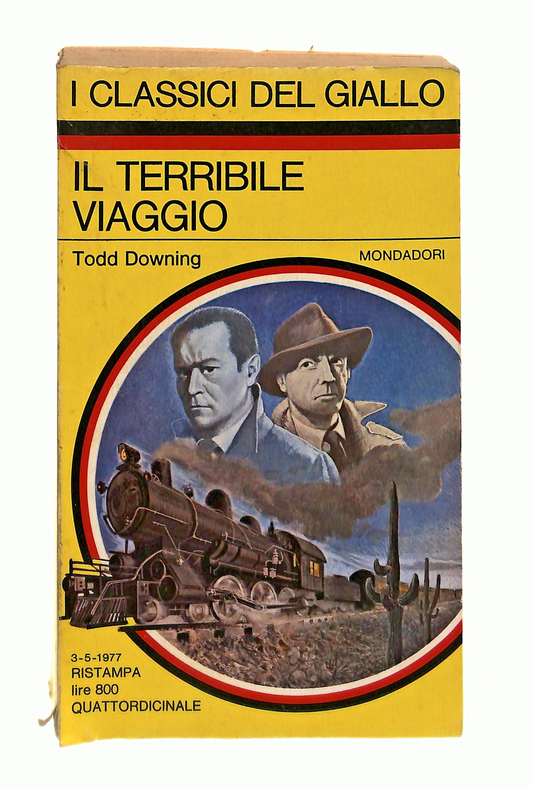 EBOND Il Terribile Viaggio Todd Downing Classci Giallo Mondadori Libro LI048738