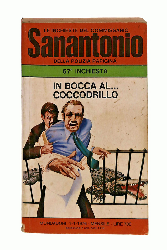 EBOND In Bocca Al Coccodrillo Sanantonio Mondadori 1976 Libro LI048741