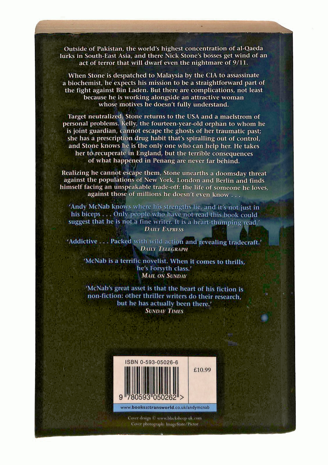EBOND Dark Winter Andy Mcnab Bantam In Lingua Inglese Libro LI048748