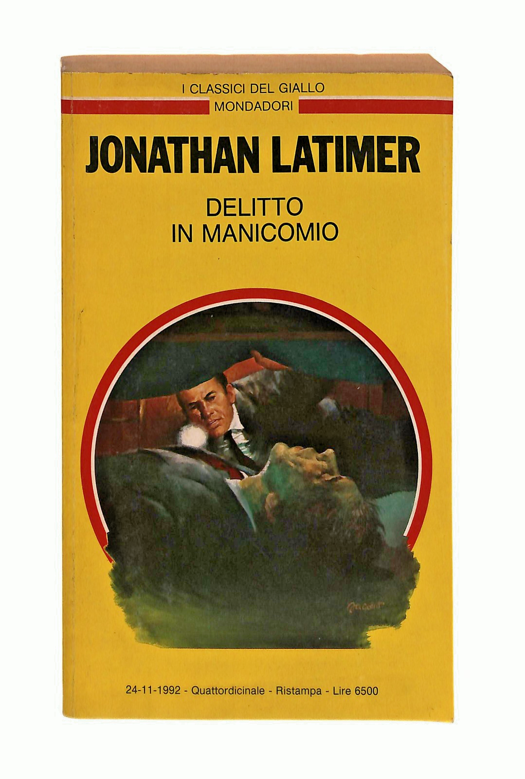 EBOND Delitto In Manicomio Latimer Classici Giallo Mondadori 1992 Libro LI048755