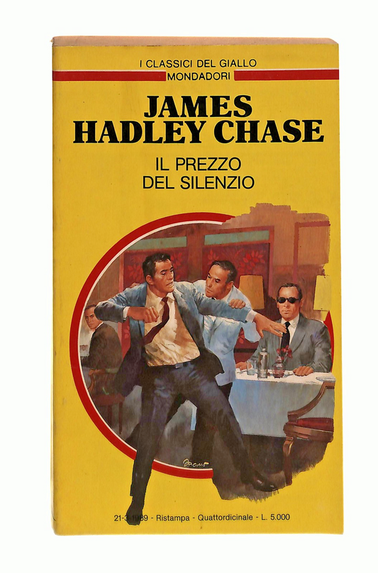 EBOND Il Prezzo Del Silenzio Chase Classici Giallo Mondadori 1989 Libro LI048758