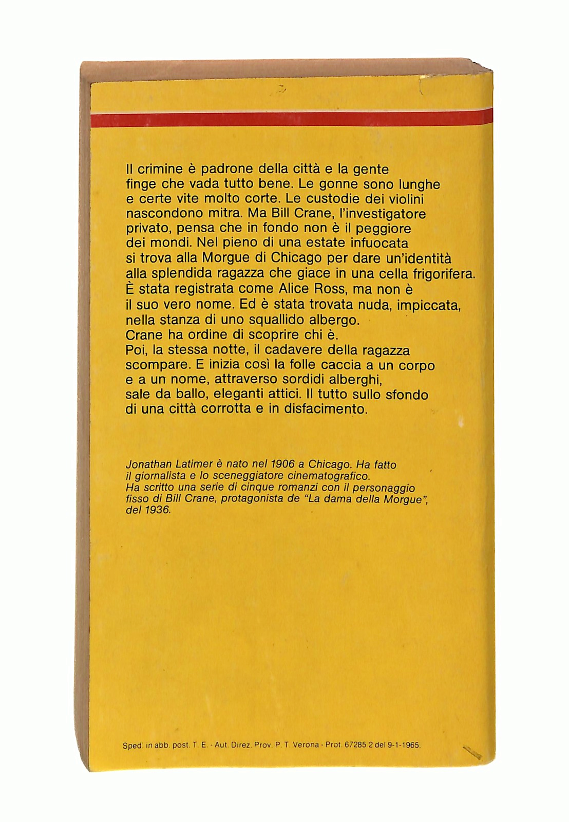 EBOND La Dama Della Morgue Latimer Classici Giallo Mondadori 1990 Libro LI048759